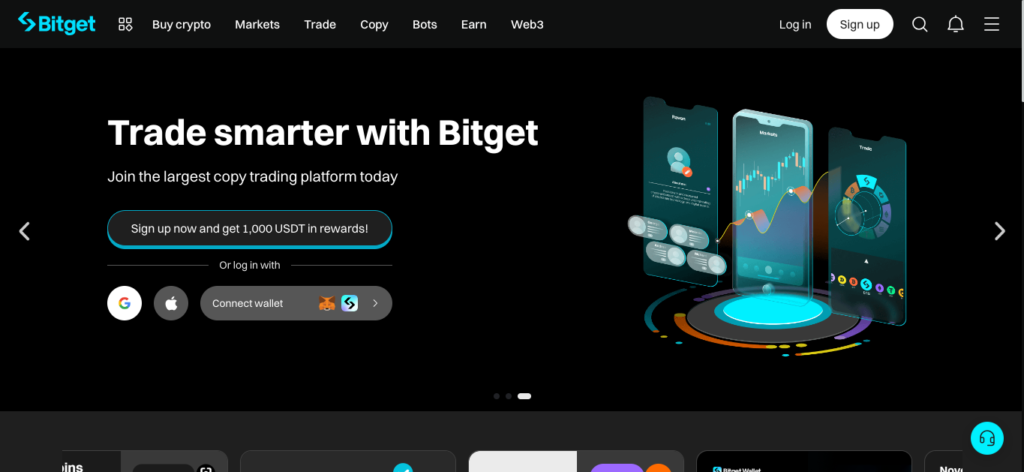 Bitget Homepage 